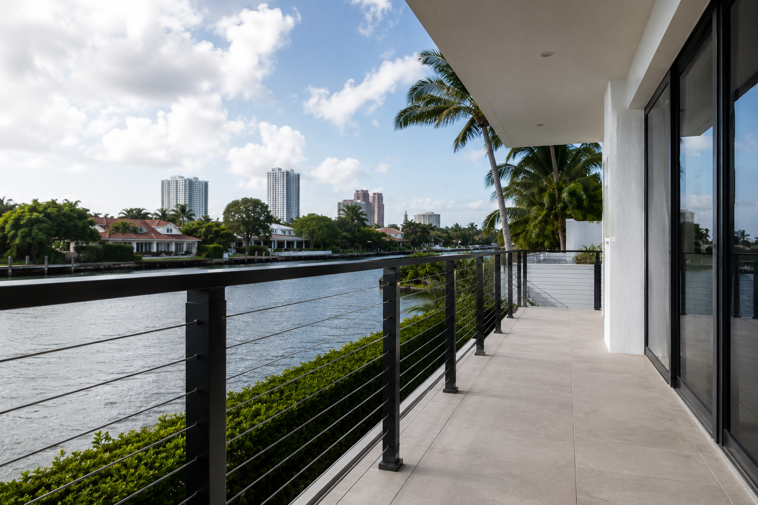 Modern railings